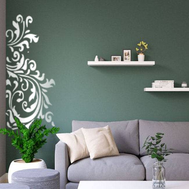 Floral Reusable Stencil for Canvas and wall painting Floral Reusable Stencil.ID#03 - imartdecor.com