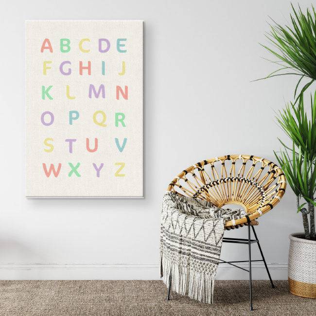 English Alphabets Reusable Stencil For Canvas And Wall Painting.ID#141 - imartdecor.com