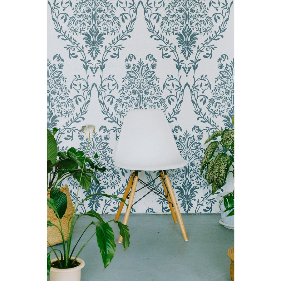 Laxury Damask Stencils For Walls Painting Scrapbooking Stamping Stamp Album Decorative stencil. ID #145 - imartdecor.com