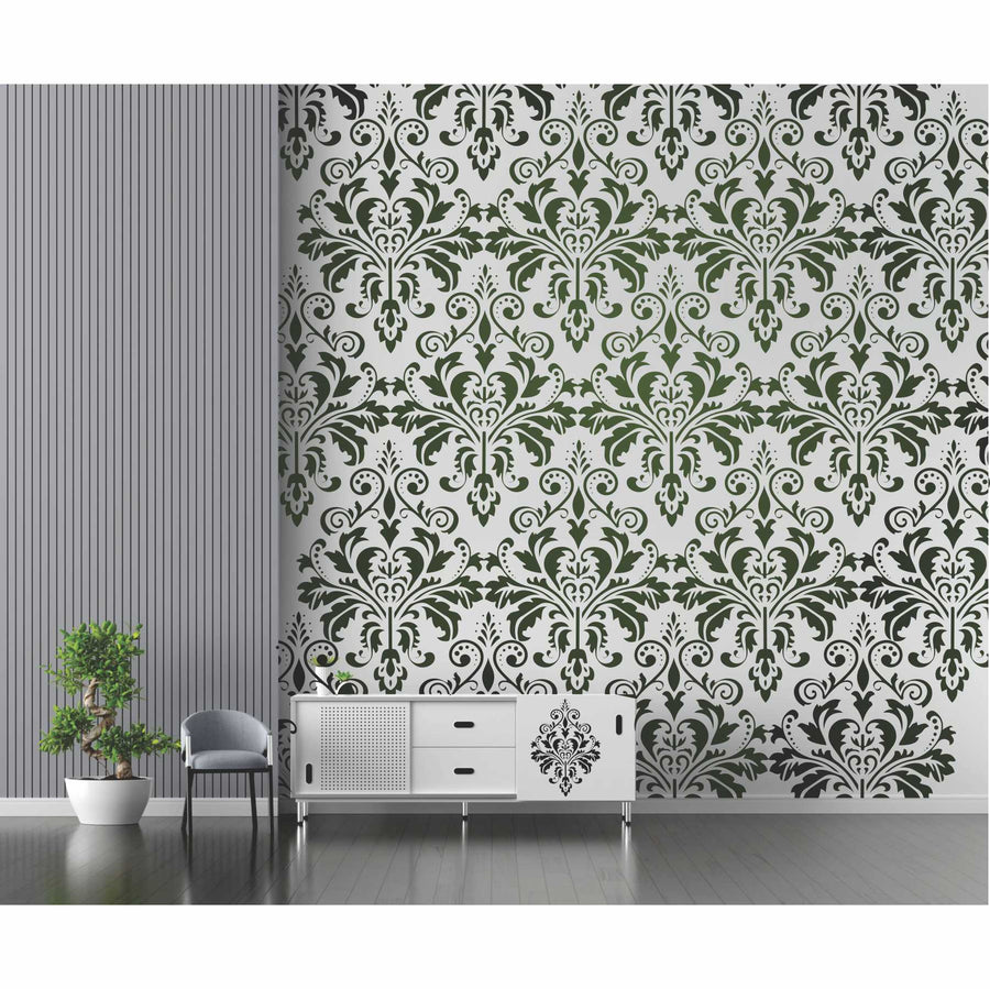 Motif Reusable Stencil Sheetsfor Canvas and wall painting.ID#76 - imartdecor.com