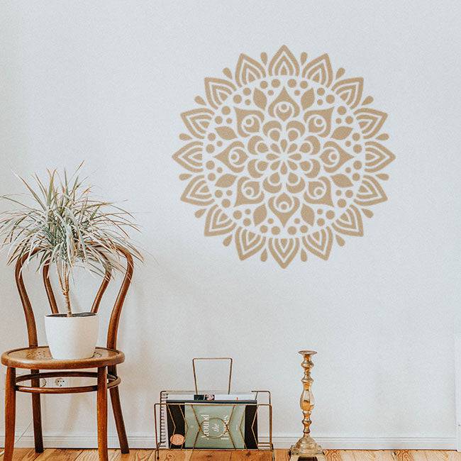 Mandala Design Reusable Stencil for Canvas and wall painting.ID#16 - imartdecor.com