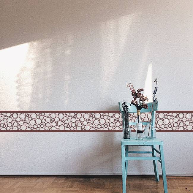 Pack of Three Border Reusable Stencil For Canvas And Wall Painting.ID#221A - imartdecor.com