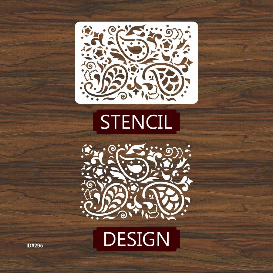 Paisley Stencil For Wall Painting Scrapbooking Album Decorative Embossing Paper Card. ID #295 - imartdecor.com