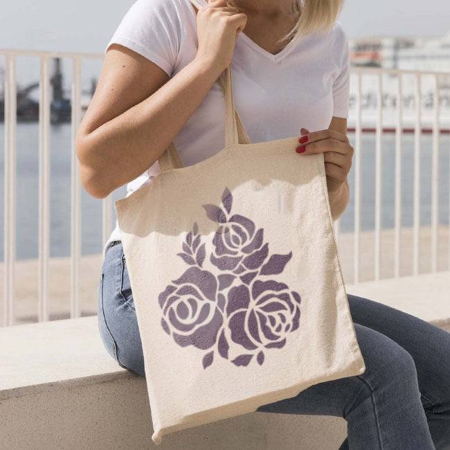 floral reusable stencil.ID#30 - imartdecor.com