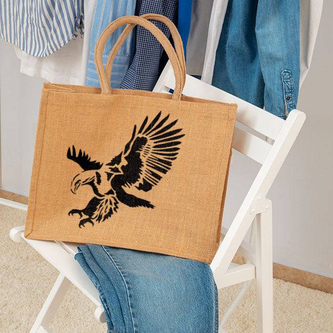 Flying Eagle Reusable Stencil for Canvas and wall painting.ID# 427 - imartdecor.com