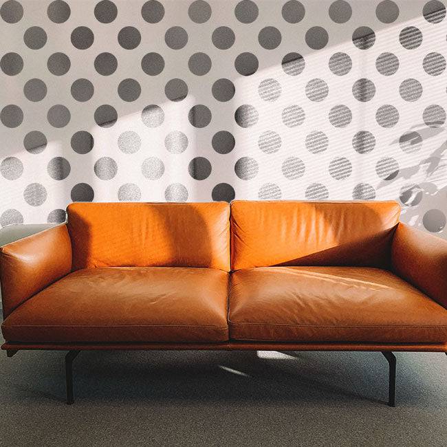 Polka Dots Pattern Reusable Stencil For Canvas And Wall Painting.ID# 448 - imartdecor.com