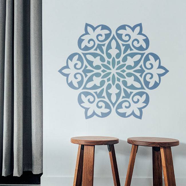 Mandala Art Reusable Stencil for Canvas and wall painting.ID#51 - imartdecor.com