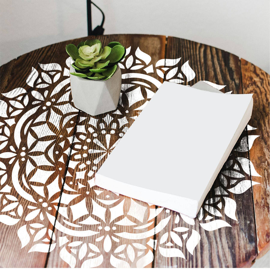 Mandala Art Reusable Stencil for Canvas and wall painting.ID#53 - imartdecor.com