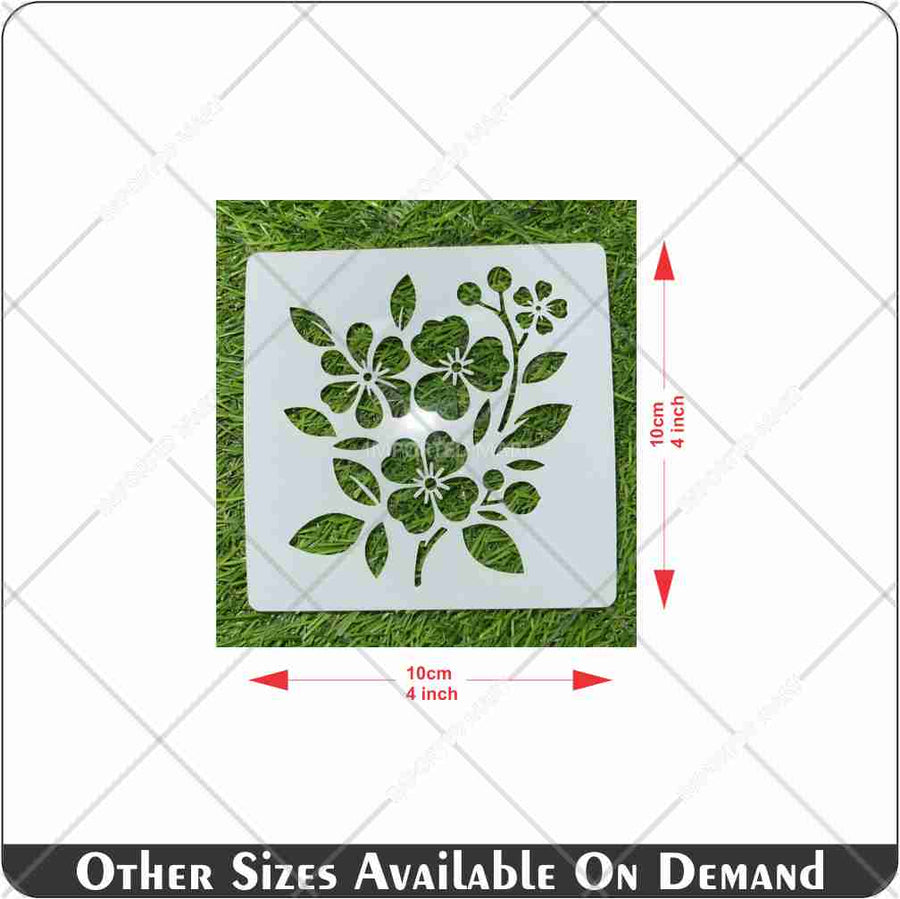 25Pcs Floral Fantasy & Nature Shapes Stencils for Art and Craft & Painting - imartdecor.com