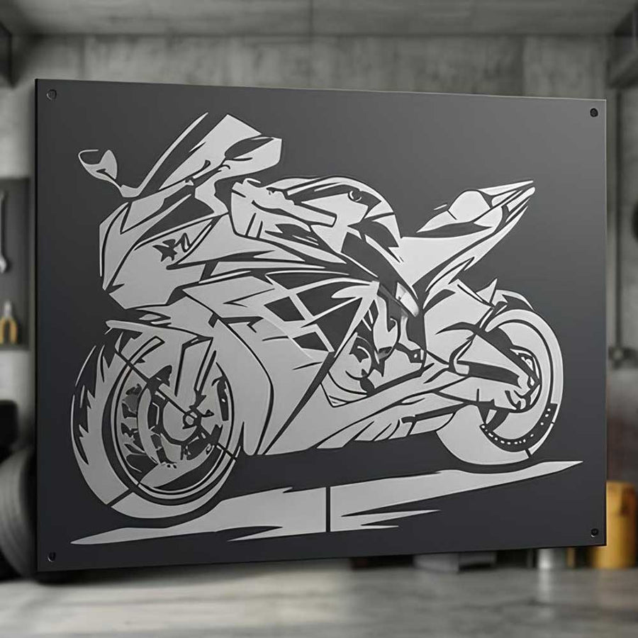 Kawasaki Ninja Bike Stencil for Wall, Garage, Helmet, Wood & Fabric Art – Sports Motorcycle Design – ID# 777 - imartdecor.com