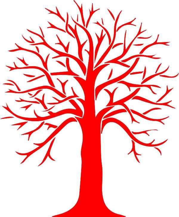 Autumn Tree Reusable Stencil for Canvas and wall painting - imartdecor.com