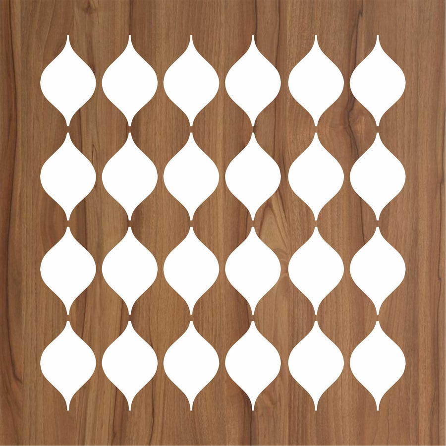 Japanese Pattern Reusable Stencil for Canvas and wall painting - imartdecor.com