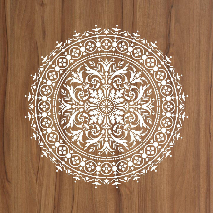 Mandala Reusable Stencil For Canvas And Wall Painting - imartdecor.com