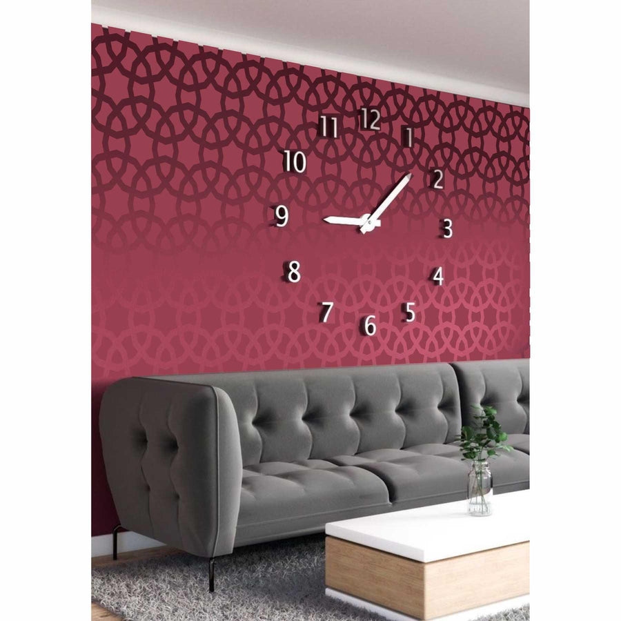 Chainmail Pattern Moroccan Fabric Reusable Stencil For Canvas And Wall Painting - imartdecor.com
