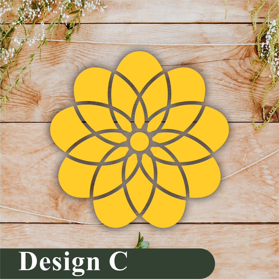 Pack of 4 Reusable Stencil For Canvas And Wall Painting - imartdecor.com