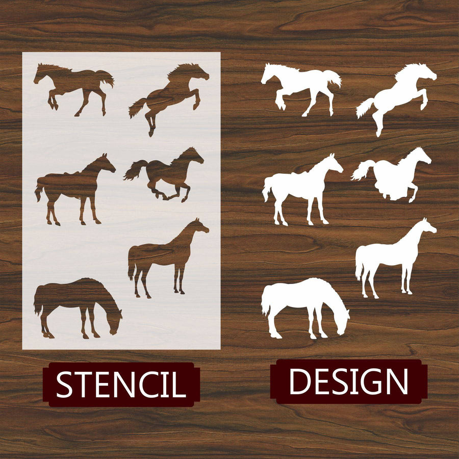 25 Different Animals Reusable Stencil For Canvas And Wall Painting.ID#223 - imartdecor.com