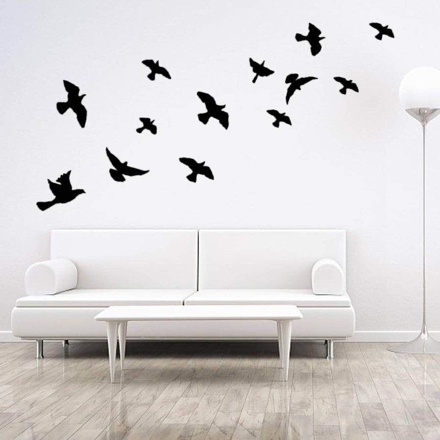Birds Flying Reusable Stencil For Canvas And Wall Painting.ID#231 - imartdecor.com