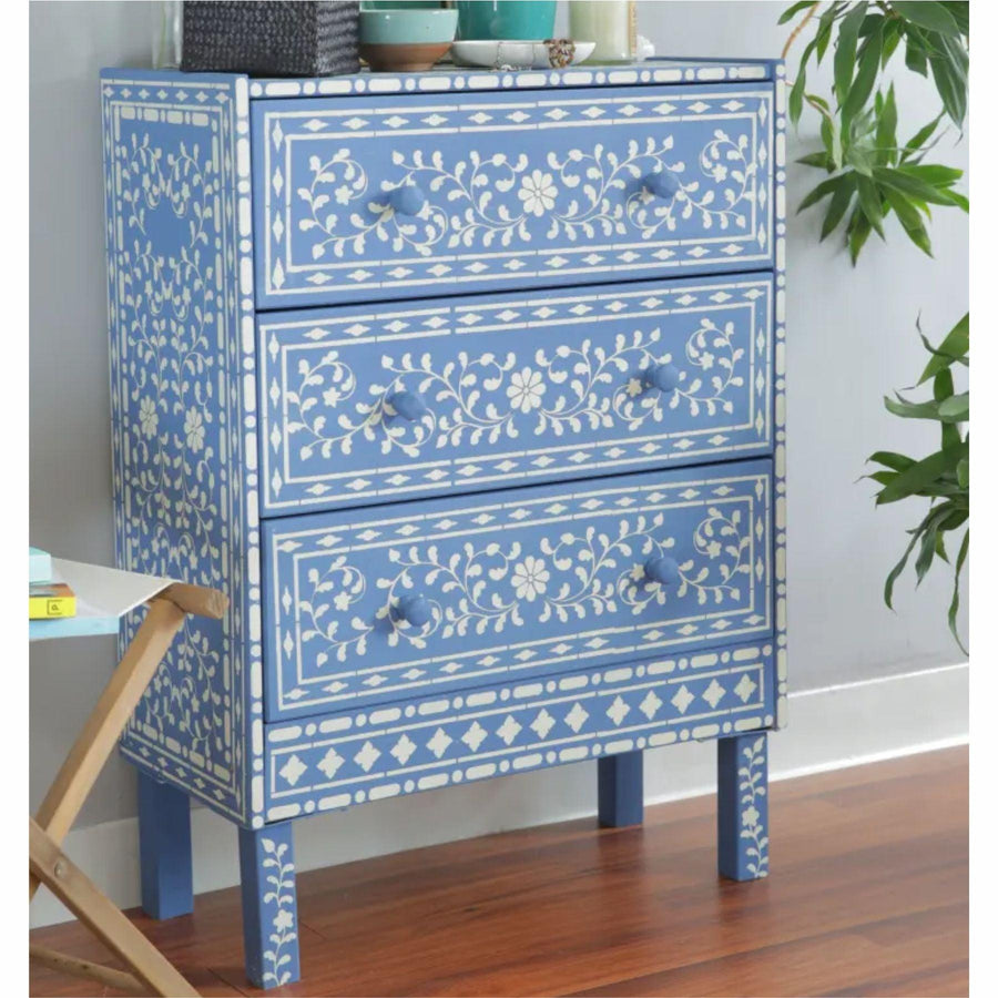 Indian Inlay(furniture and fabric) Reusable Stencil For Canvas And Wall Painting - imartdecor.com