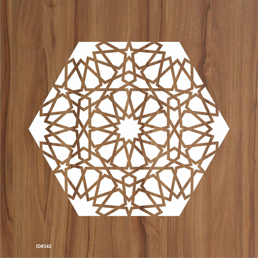 Mandala Geometric Design Stencil Reusable Stencil For Canvas And Wall Painting.ID# 342 - imartdecor.com