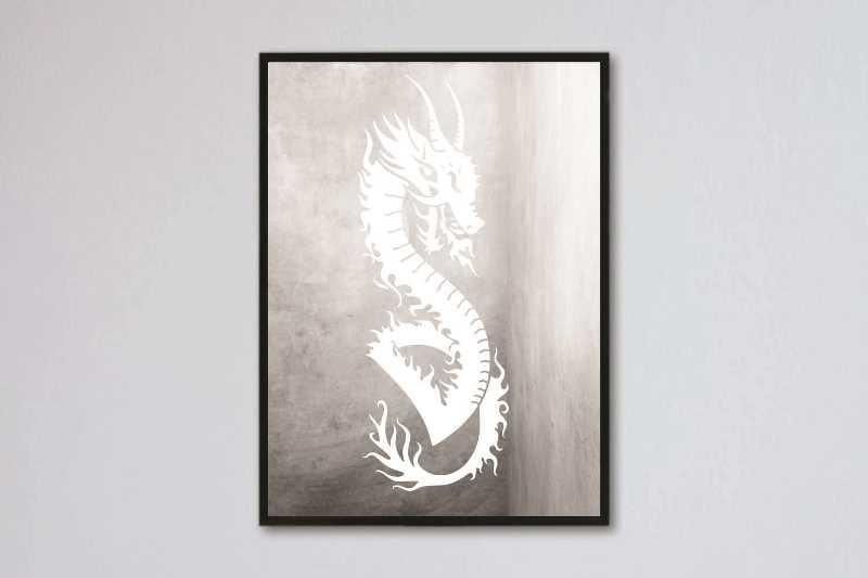 Dragons Reusable Stencil - imartdecor.com
