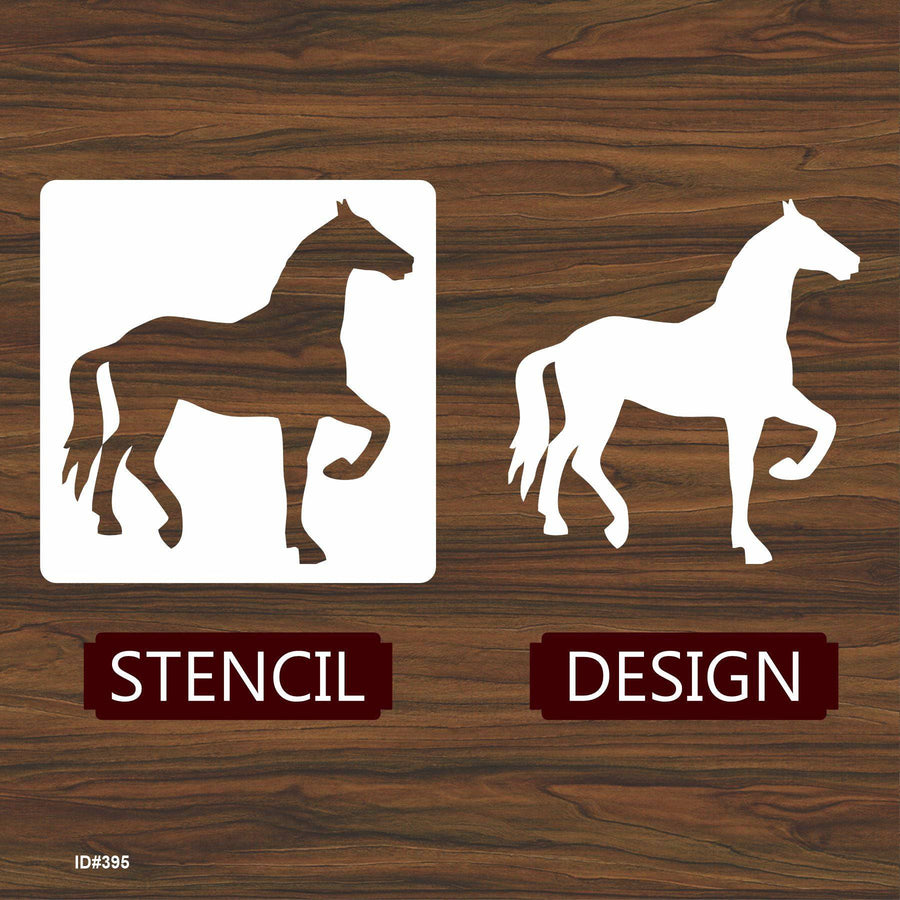 Horse Reusable Stencil For Canvas And Wall Painting.ID #395 - imartdecor.com