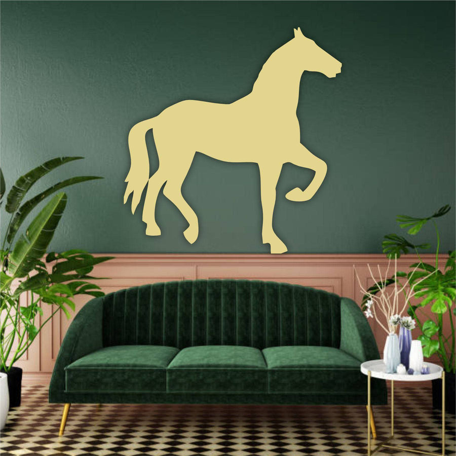 Horse Reusable Stencil For Canvas And Wall Painting.ID #395 - imartdecor.com
