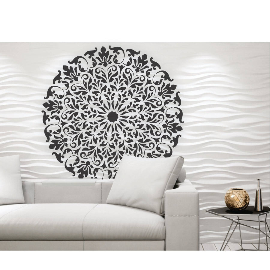 Desen Mandala Reusable Stencil For Canvas And Wall Painting.ID# 425 - imartdecor.com