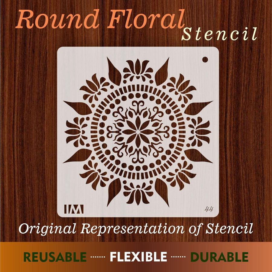 Mandala Art Reusable Stencil for Canvas and wall painting - imartdecor.com
