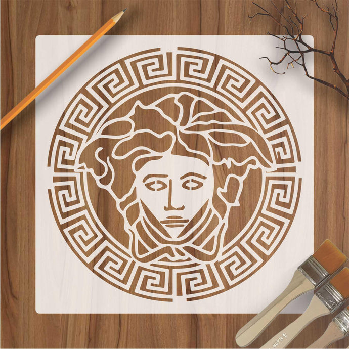 Versace Reusable Stencil For Canvas And Wall Painting - imartdecor.com