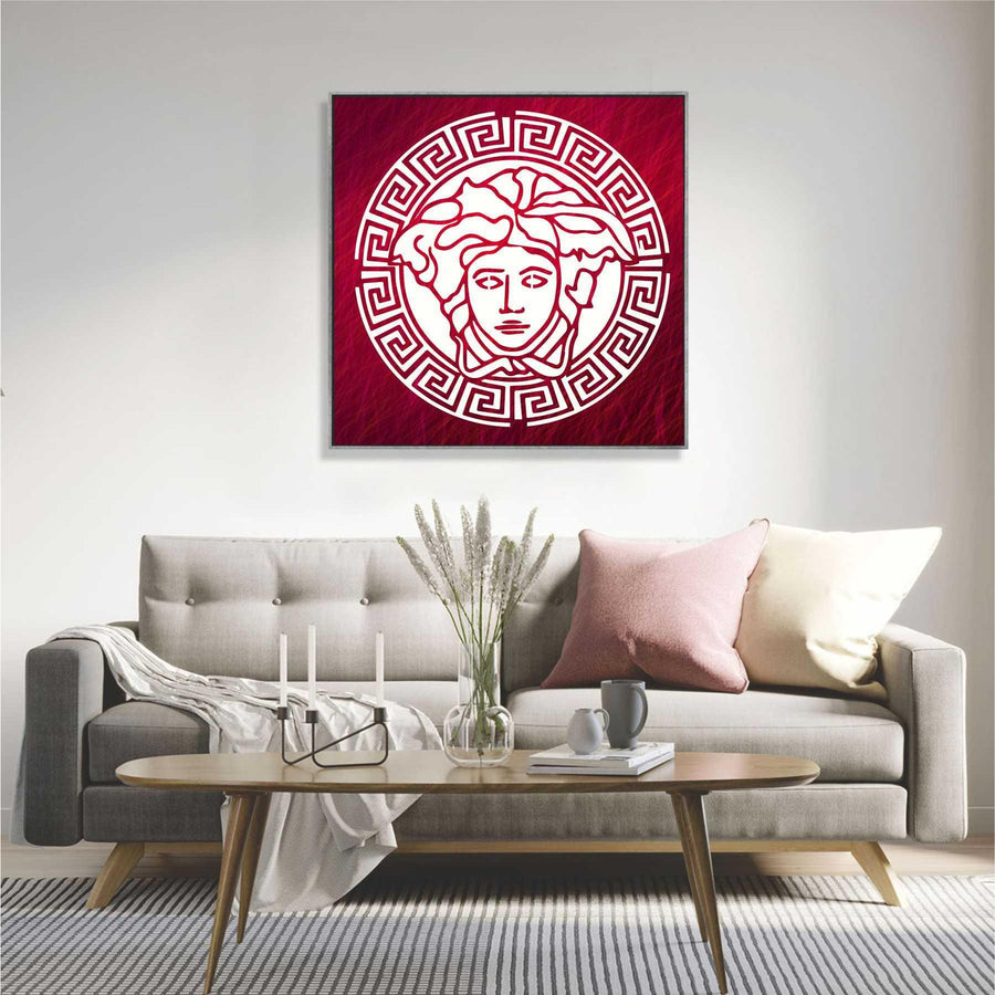 Versace Reusable Stencil For Canvas And Wall Painting - imartdecor.com