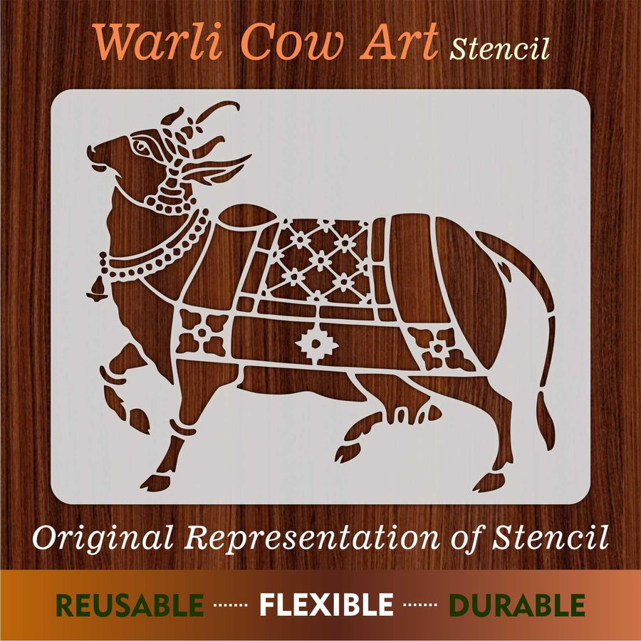 Warli & Ancient Art Reusable Stencil for Canvas and wall painting - imartdecor.com