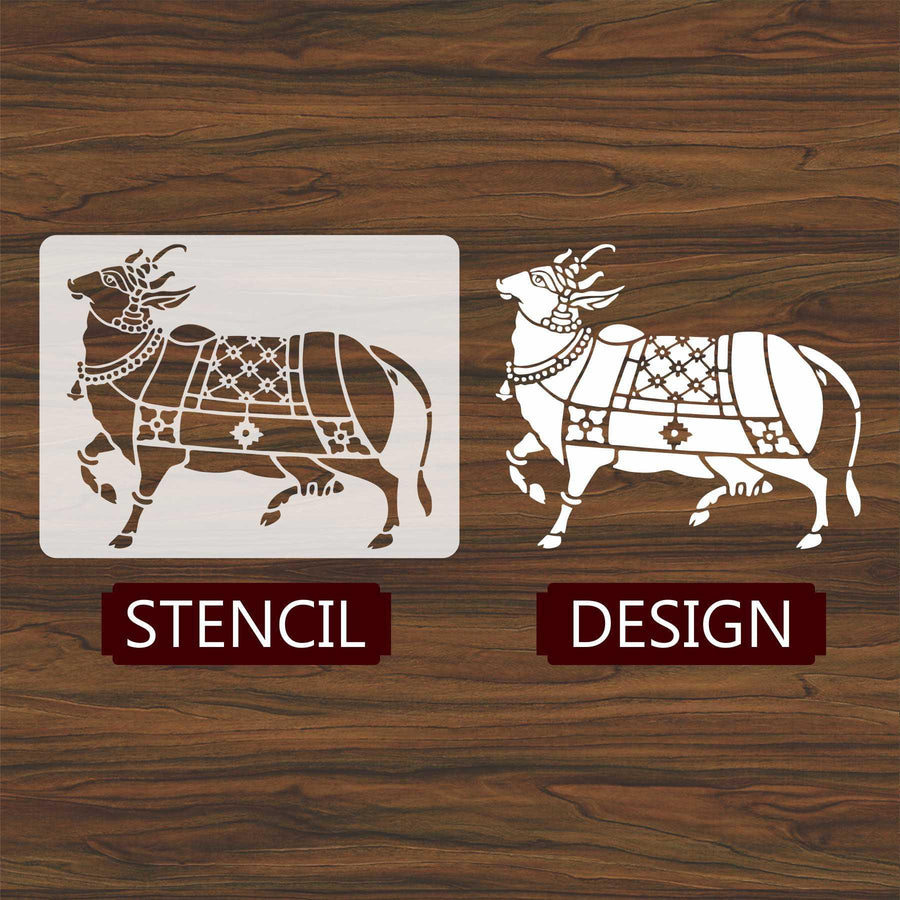 Warli & Ancient Art Reusable Stencil for Canvas and wall painting - imartdecor.com
