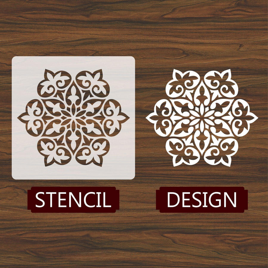 Mandala Art Reusable Stencil for Canvas and wall painting - imartdecor.com
