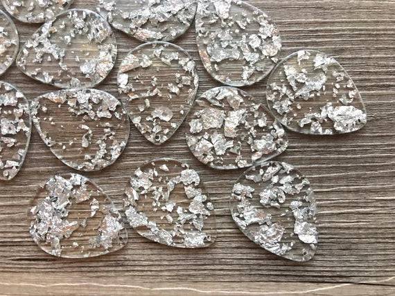 25 sheets foil paper Multi Purpose Aluminium leaf 14x14 cm each leaf size - imartdecor.com