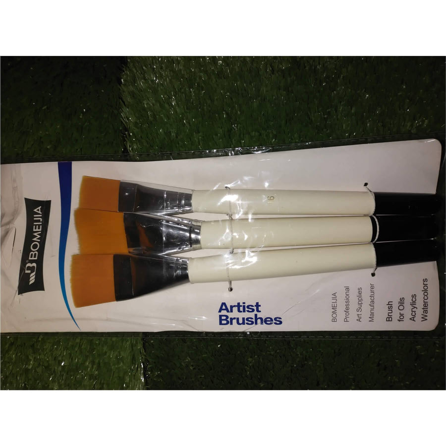 3 Pcs Artist Brushes For Art Painting Graffiti Dust Cleaning Painting Tool Drawing Toys - imartdecor.com