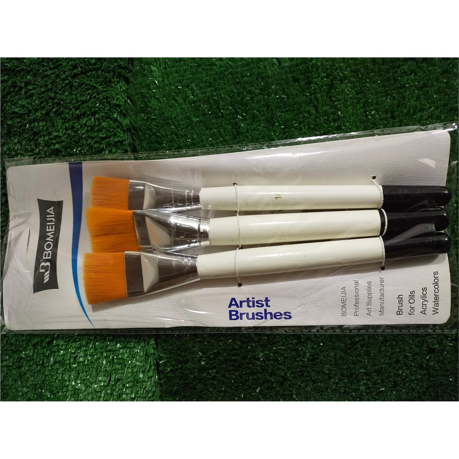 3 Pcs Artist Brushes For Art Painting Graffiti Dust Cleaning Painting Tool Drawing Toys - imartdecor.com