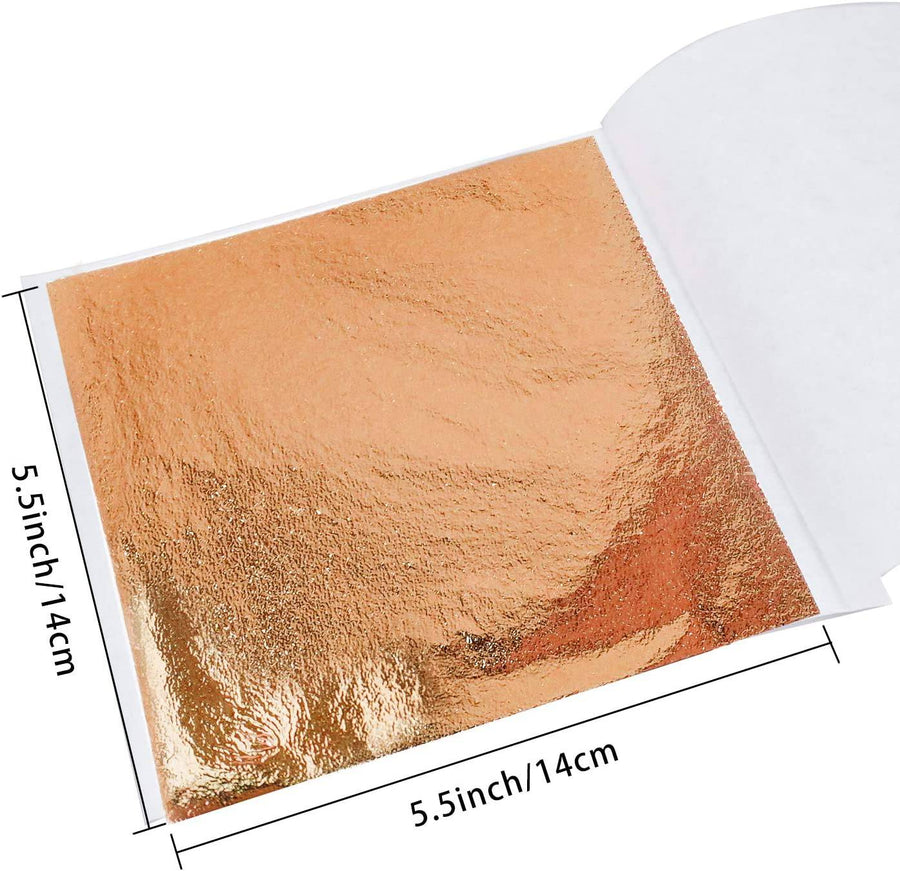 25 sheets foil paper Multi Purpose Aluminium leaf 14x14 cm each leaf size - imartdecor.com