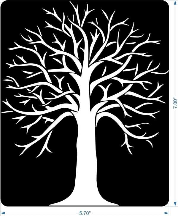 Tree Stencil For Router How To Make A Tree Stencil
