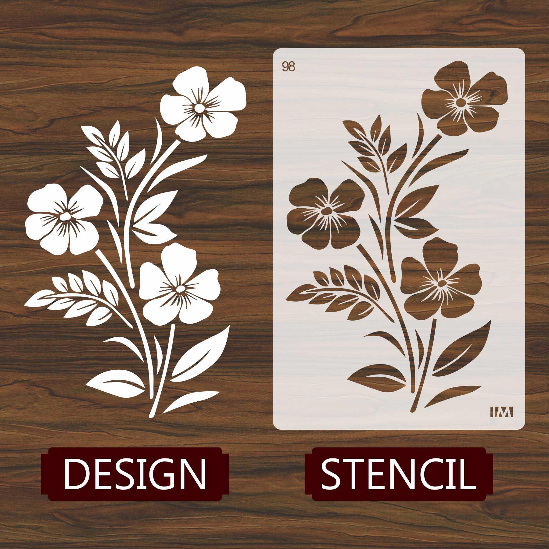 Simple Flower Stencil Patterns simple-flower-stencil-patterns